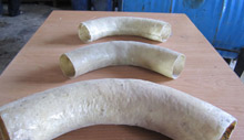 FRP pipe and fittings